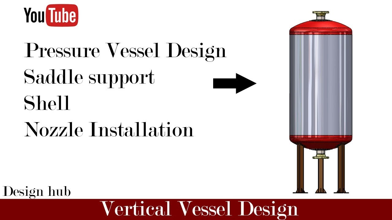 Pressure Vessel  Head Installation ; support Installation, in solidwork
