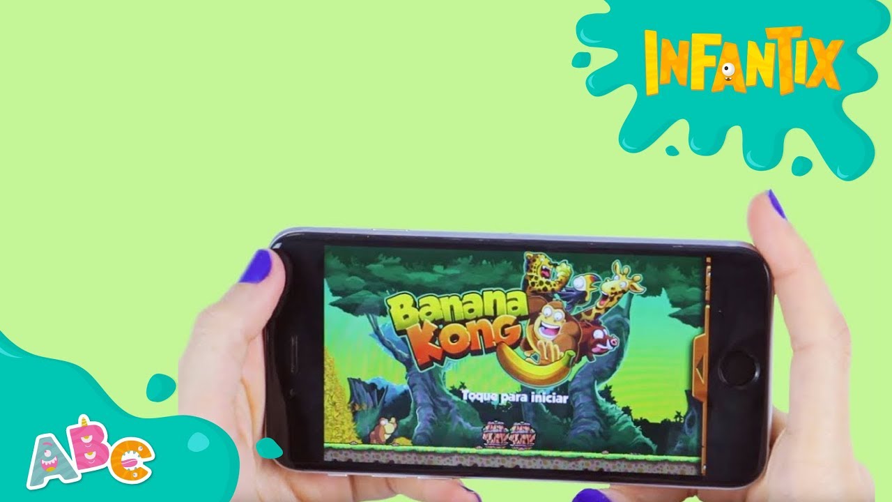 JOGANDO BANANA KONG - Infantix