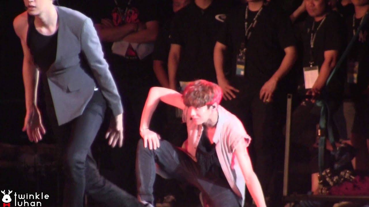 140718 EXO The Lost Planet in Shanghai opening+MAMA LUHAN focus