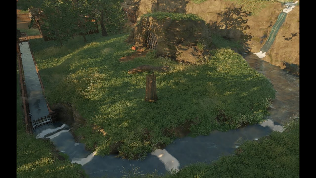 Enshrouded: Frozen Streams And Drainage Canals At Peaceful Acres Village.