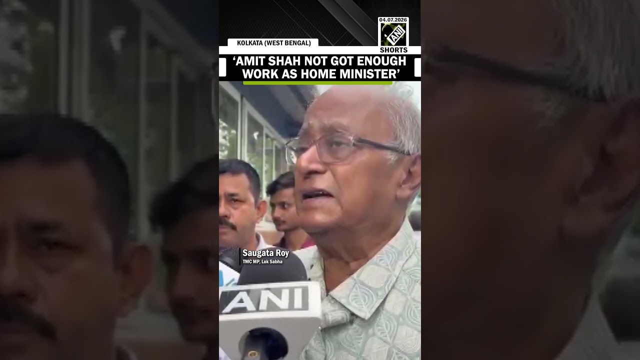 TMC MP Saugata Roy attacks HM Amit Shah on his upcoming visit to West Bengal
