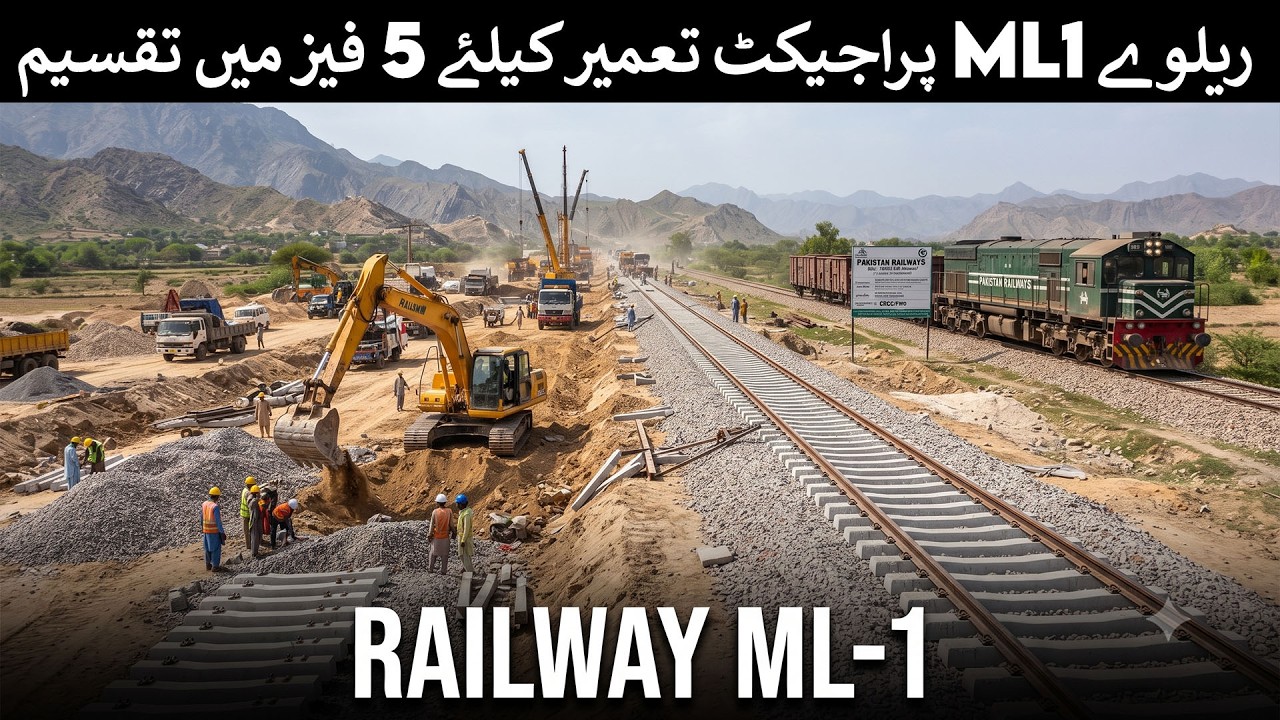 Pakistan's ML-1 Railway Project divided into 5 Phases | Rich Pakistan