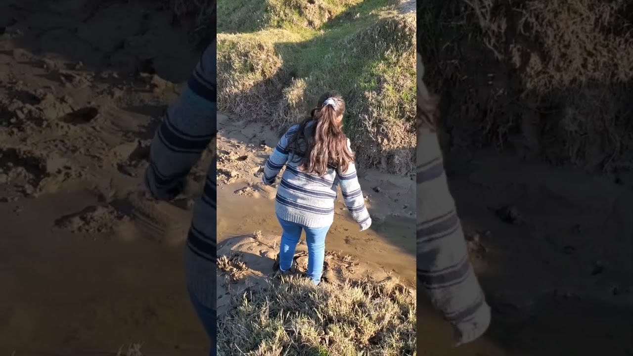 Naomis Muddy Hike Part 2 out of 2 #short #subscribe