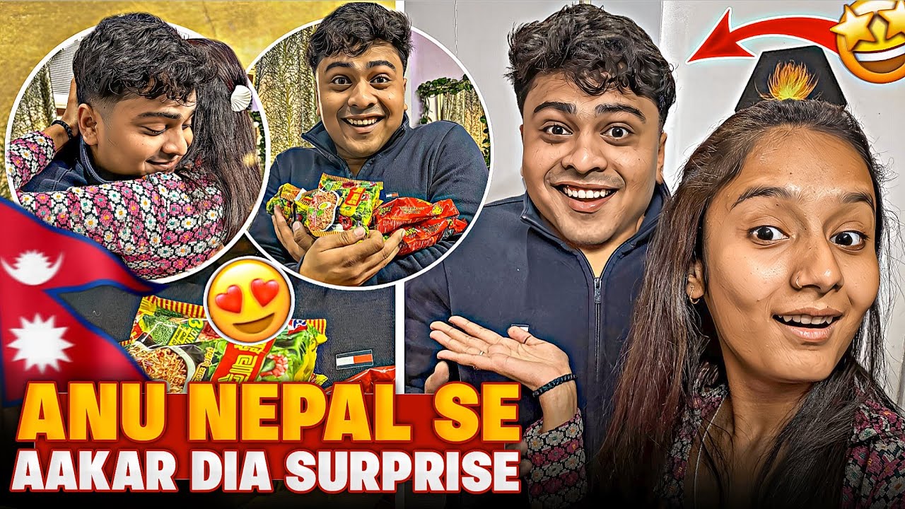 Sidha Nepal Se India Aakar Sahil Ko Diya Surprise 😍| Sahil Dekhte Hie Emotional Ho Gaya🥹| NepalVlog|
