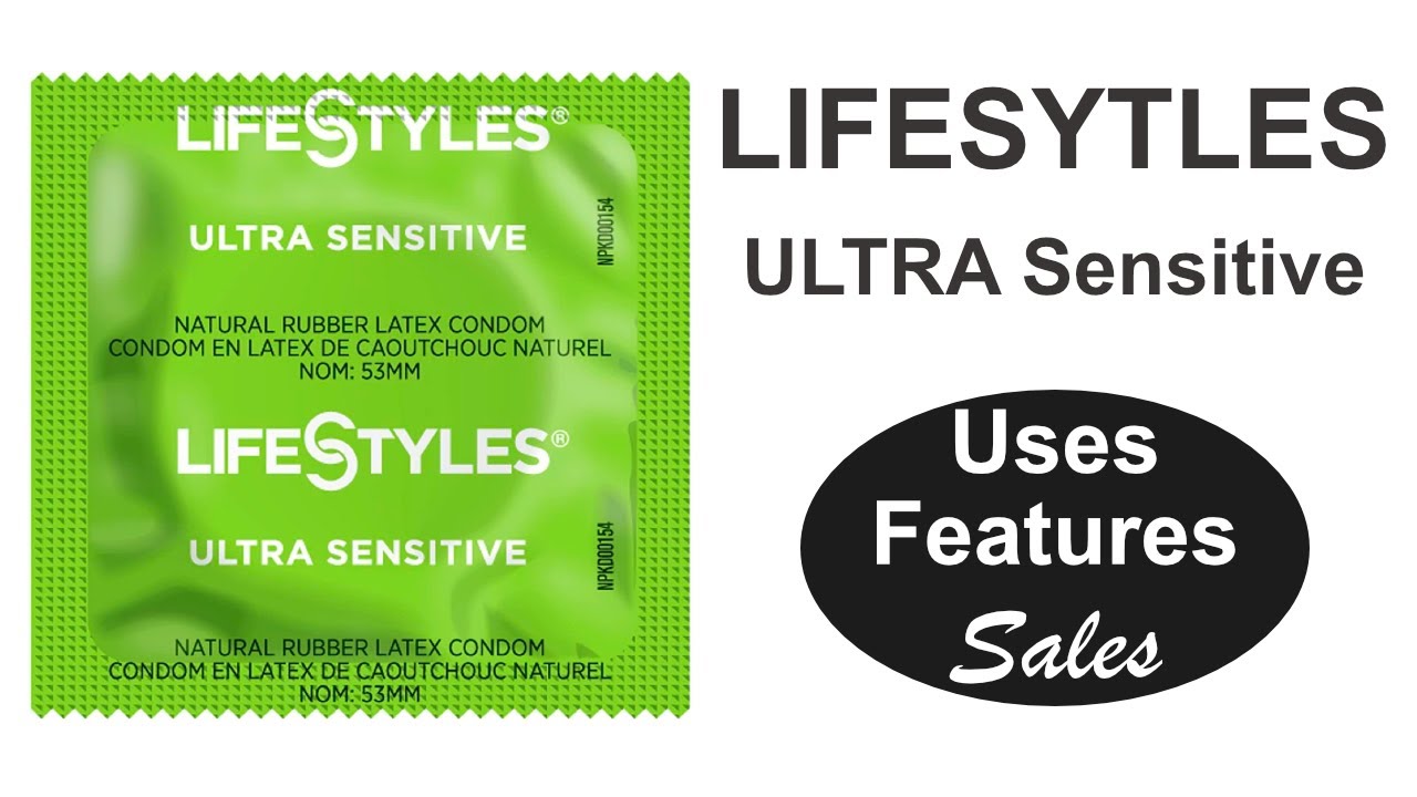 Lifestyles Ultra Sensitive Condom   100 Condoms