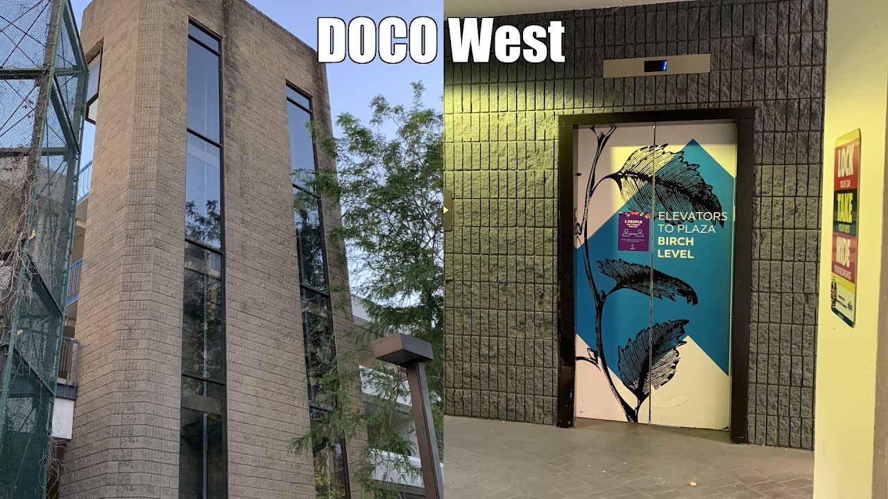 Glass Westinghouse/Otis Elevators at DOCO West Garage in Sacramento, CA