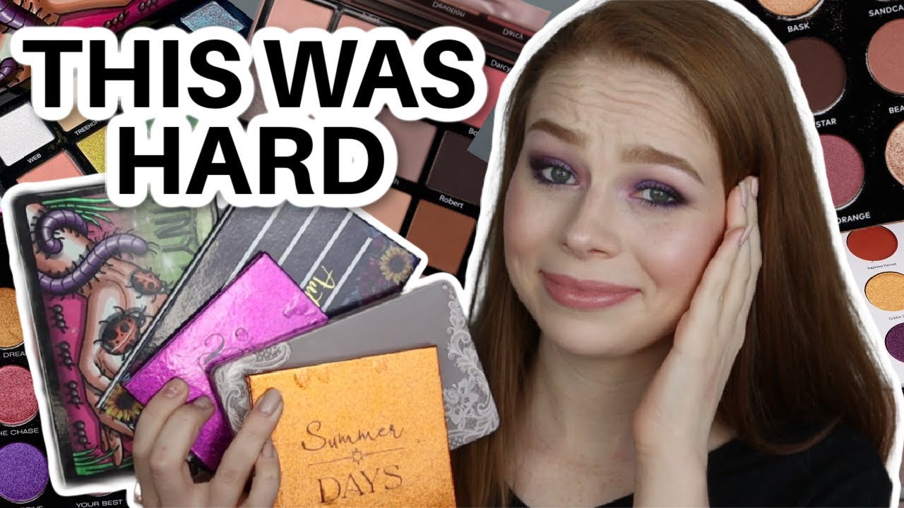 Ranking, Swatching, & Reviewing EVERY Sydney Grace Eyeshadow Palette #INDIEMAS
