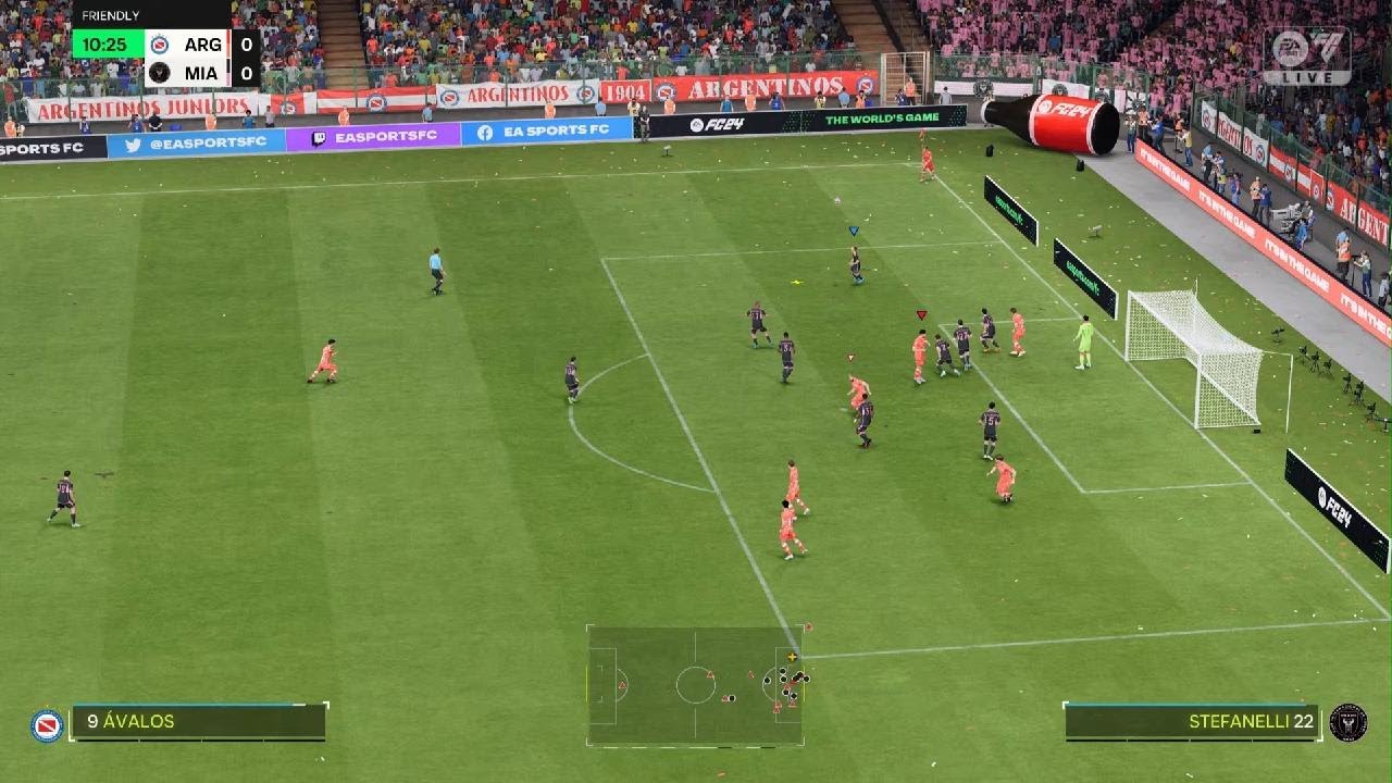 WATCH TILL END to see me get a goal in fc 24