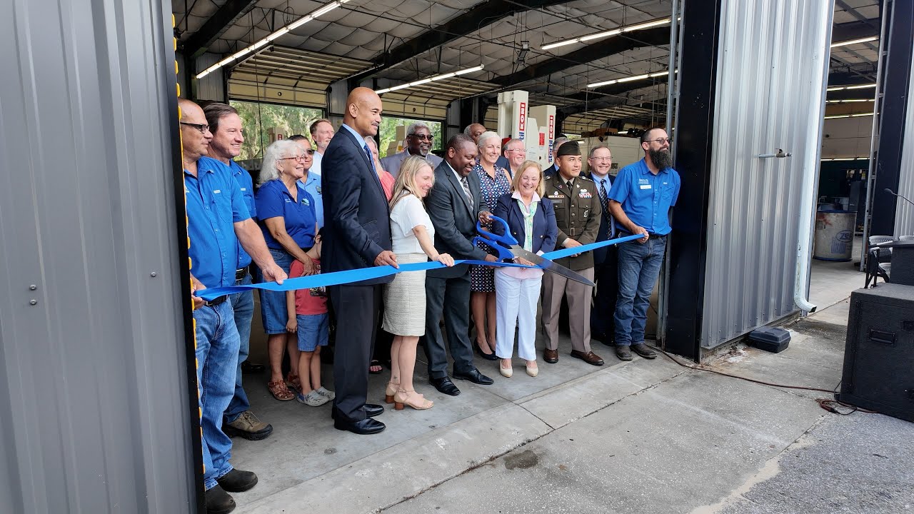 Diesel Mechanic Training Program Ribbon Cutting