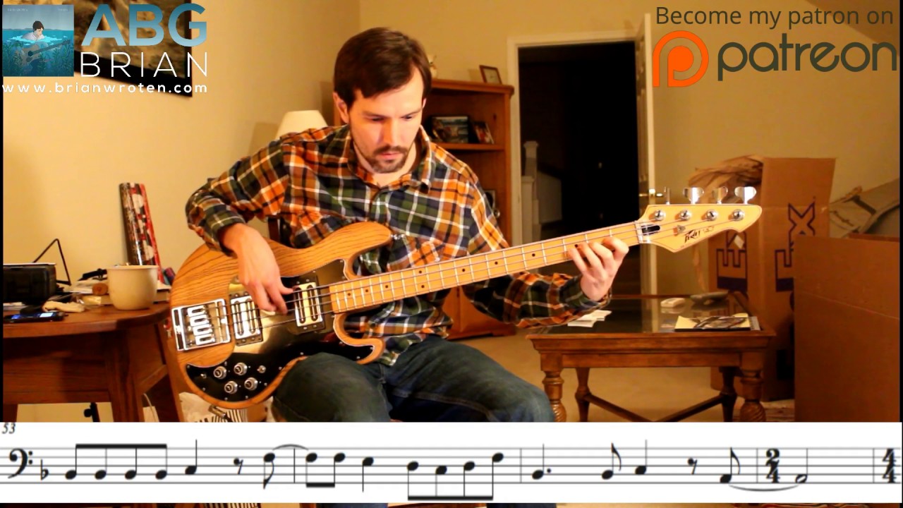 Divinyls - I Touch Myself - Bass Transcription