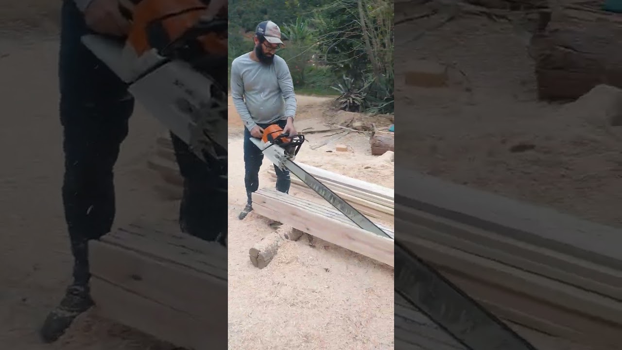 amaciando sabre de 1,15cm stihl Ms  661