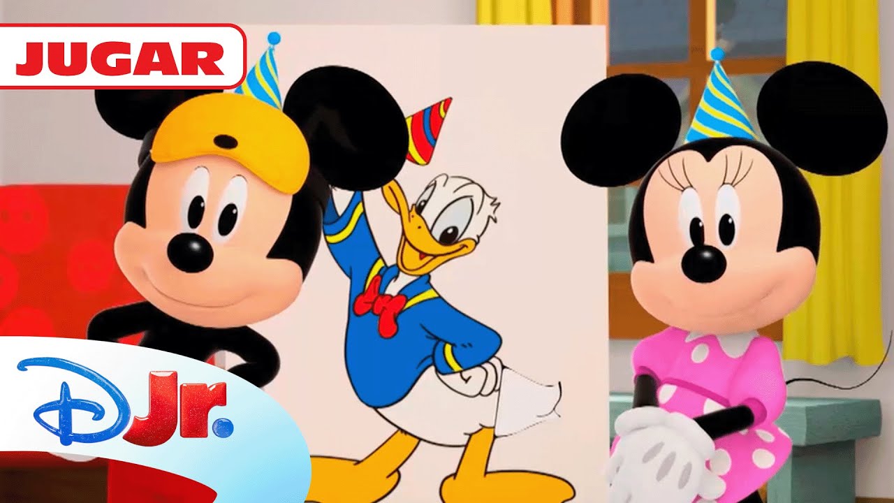MICKEY & YO: El juego del cumple 🎂 | A JUGAR CON MICKEY | @DisneyJuniorES