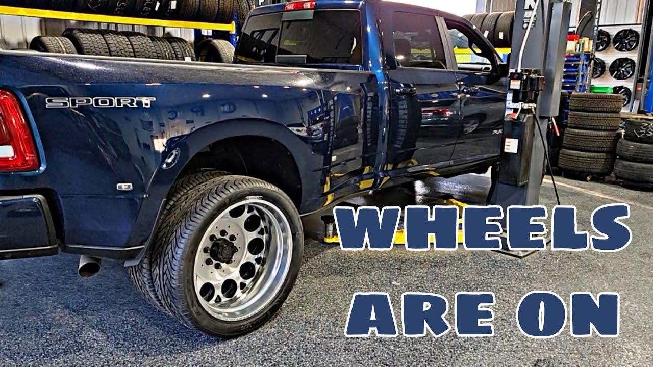 Dually wheels are done!