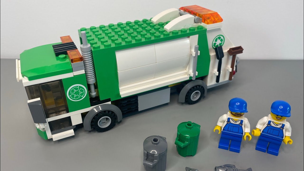 LEGO&reg; City - 4432 M&uuml;llabfuhr/ Garbage Truck | speed build | Review