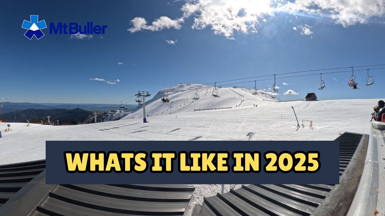 Perfect Bluebird Day at Mount Buller: Skiing, Sunshine & Kofflers Hut