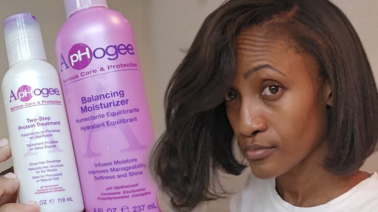 Aphogee 2 Step Protein Treatment For Hair Breakage On Relaxed Hair |How To Use Protein Treatment