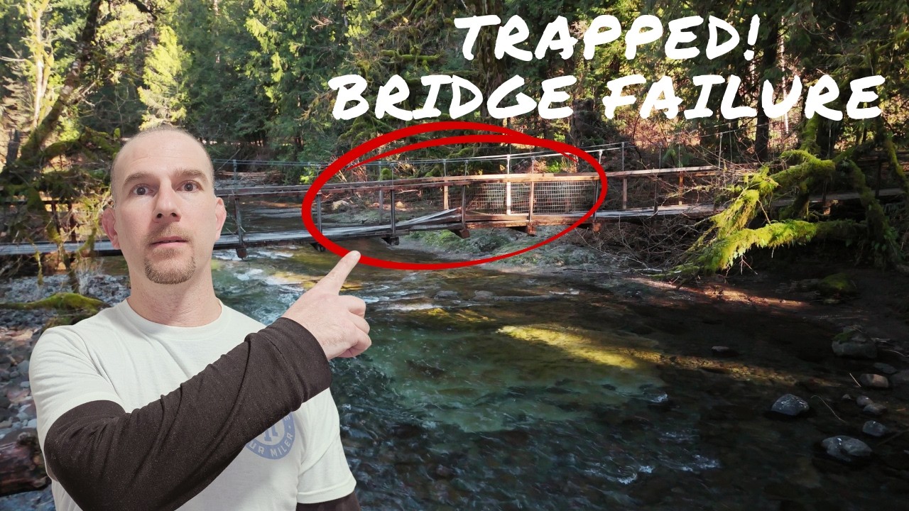 Couldn't cross the creek so I had only one option. . . | Eagle Fern Park | Estacada, Oregon