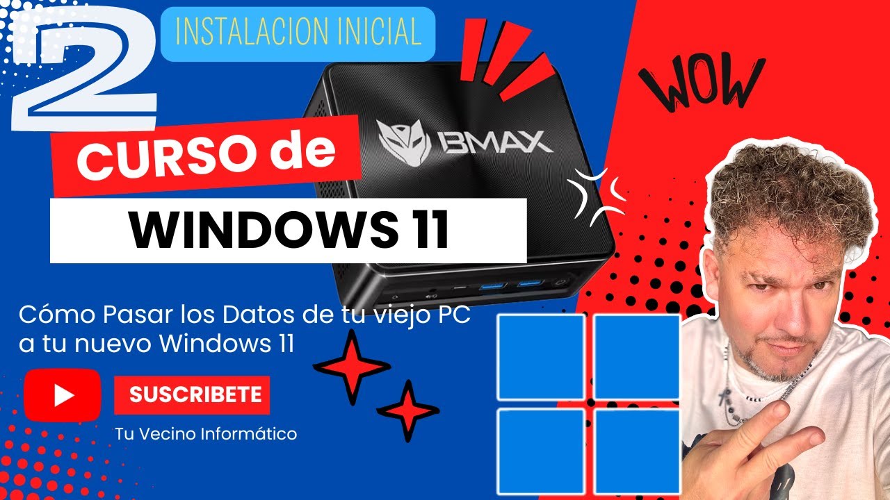 💻 Curso de Windows 11 Clase 2 Como Migrar los datos del Antiguo PC al Nuevo| Actualizado 2025