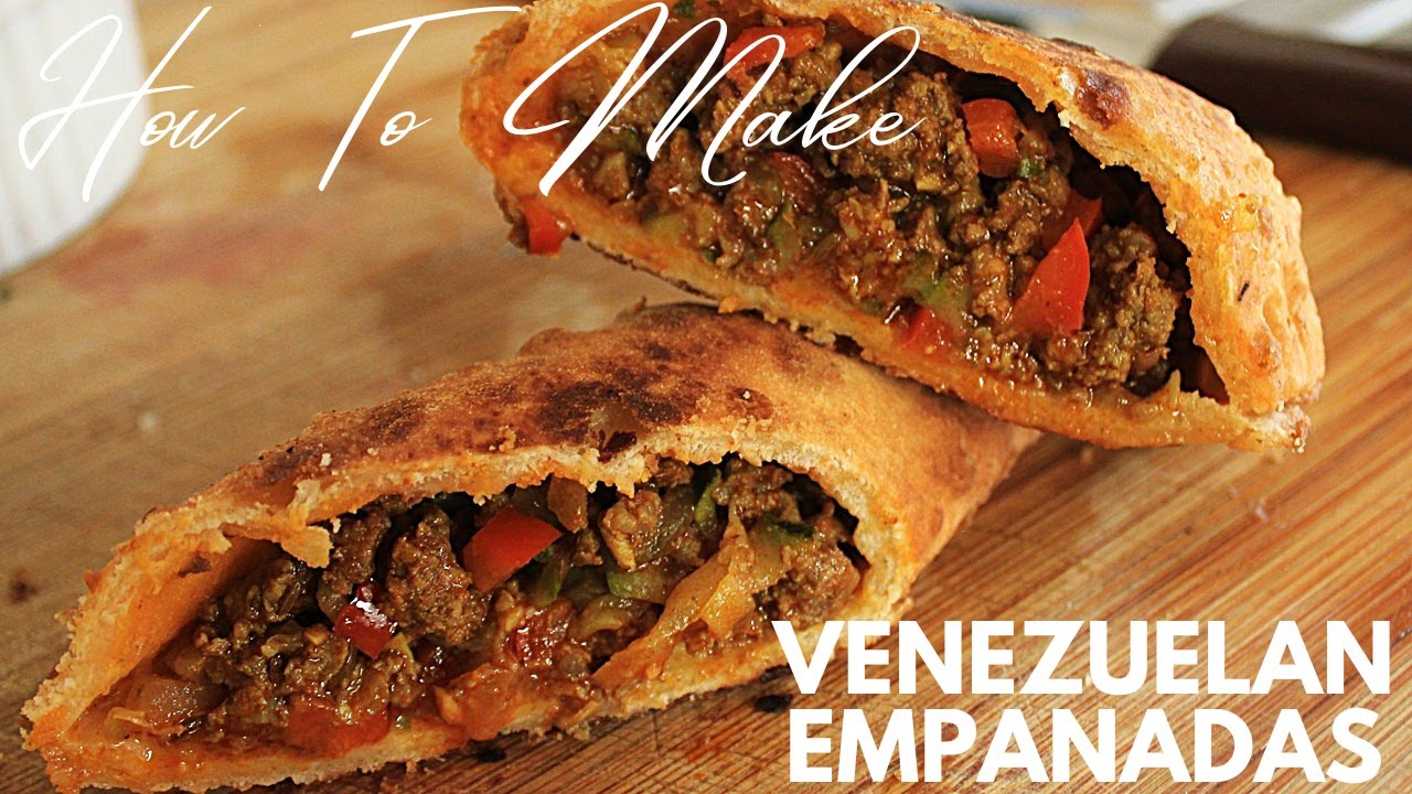 Venezuelan Empanadas | Spicy Filling In Original Crispy Pastry |