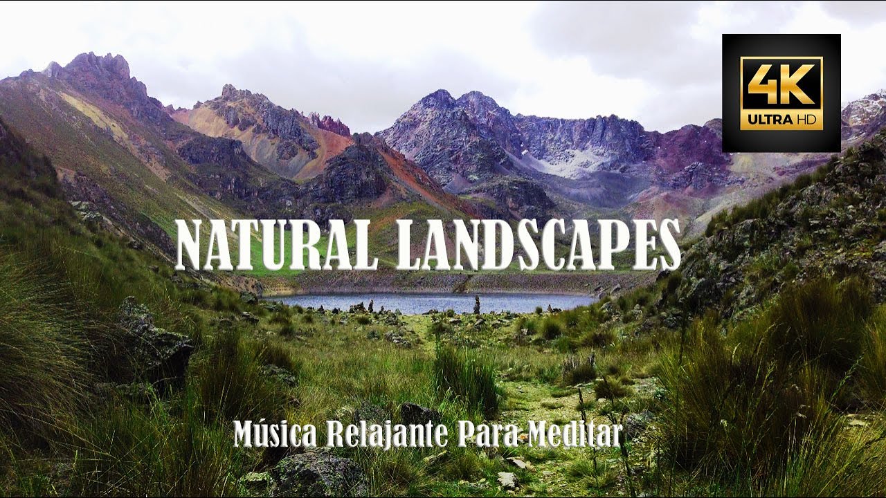 Música relajante, Naturaleza hermosa, Meditación, paisajes de Huarochirí sierra de Lima | 4K