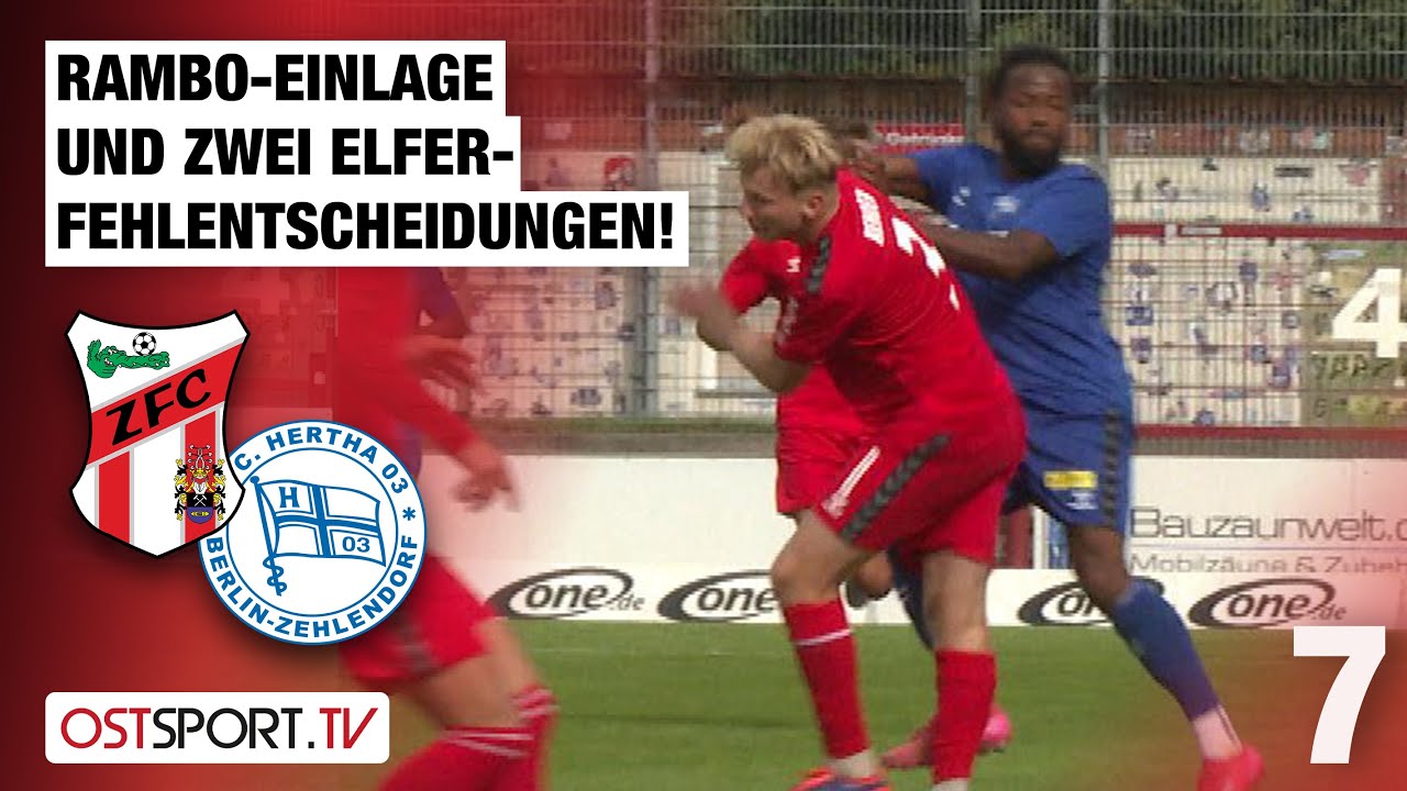 Rambo-Einlage und 2 Elfer-Fehlentscheidungen: Meuselwitz - Zehlendorf | Regionalliga Nordost