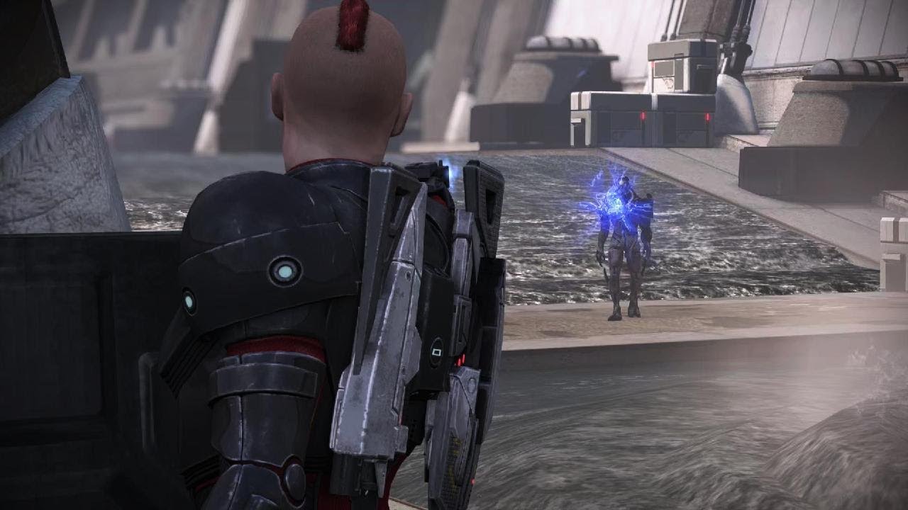 Mass Effect Confronting Saren