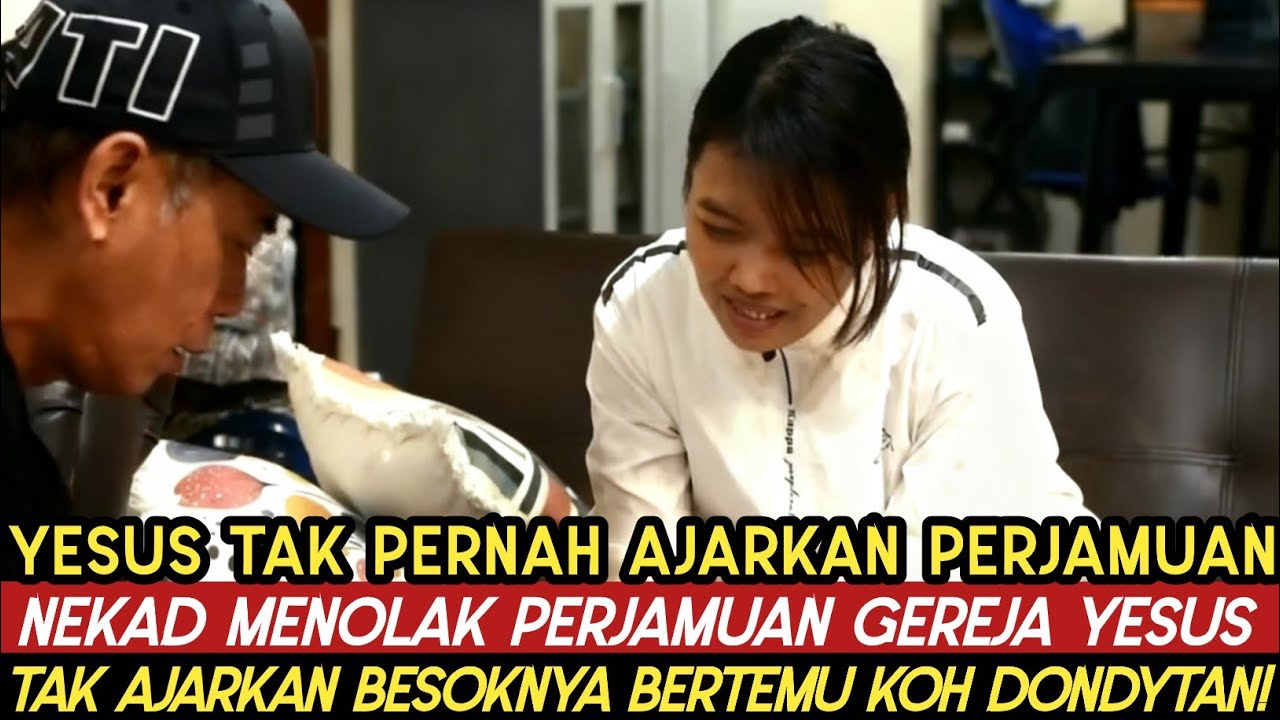 VIRAL! NEKAD MENOLAK PERJAMUAN GEREJA YESUS TAK PERNAH AJARKAN BESOKNYA BERTEMU KOH DONDYTAN!