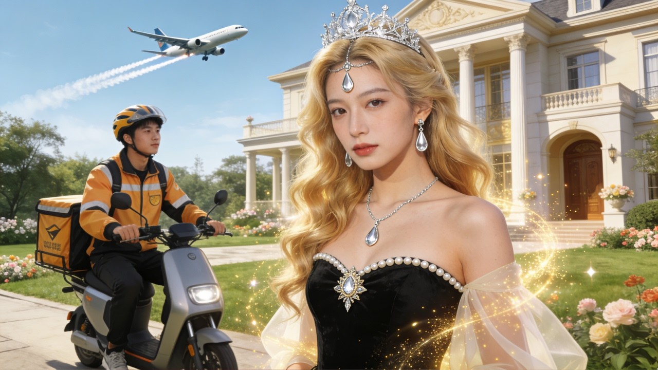 An alien queen falls in love with a deliveryman whose husband is the top diplomat!
