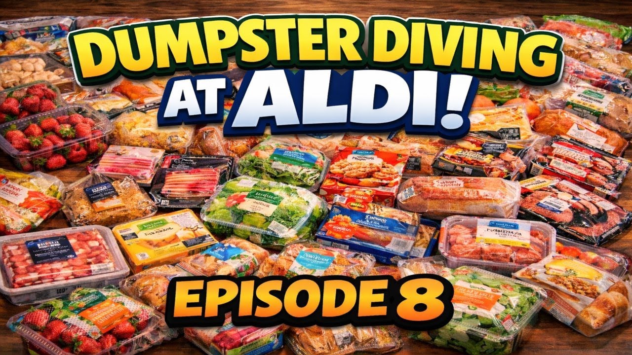 FREE FOOD & MORE: I Can't Believe ALDI Threw This Away!