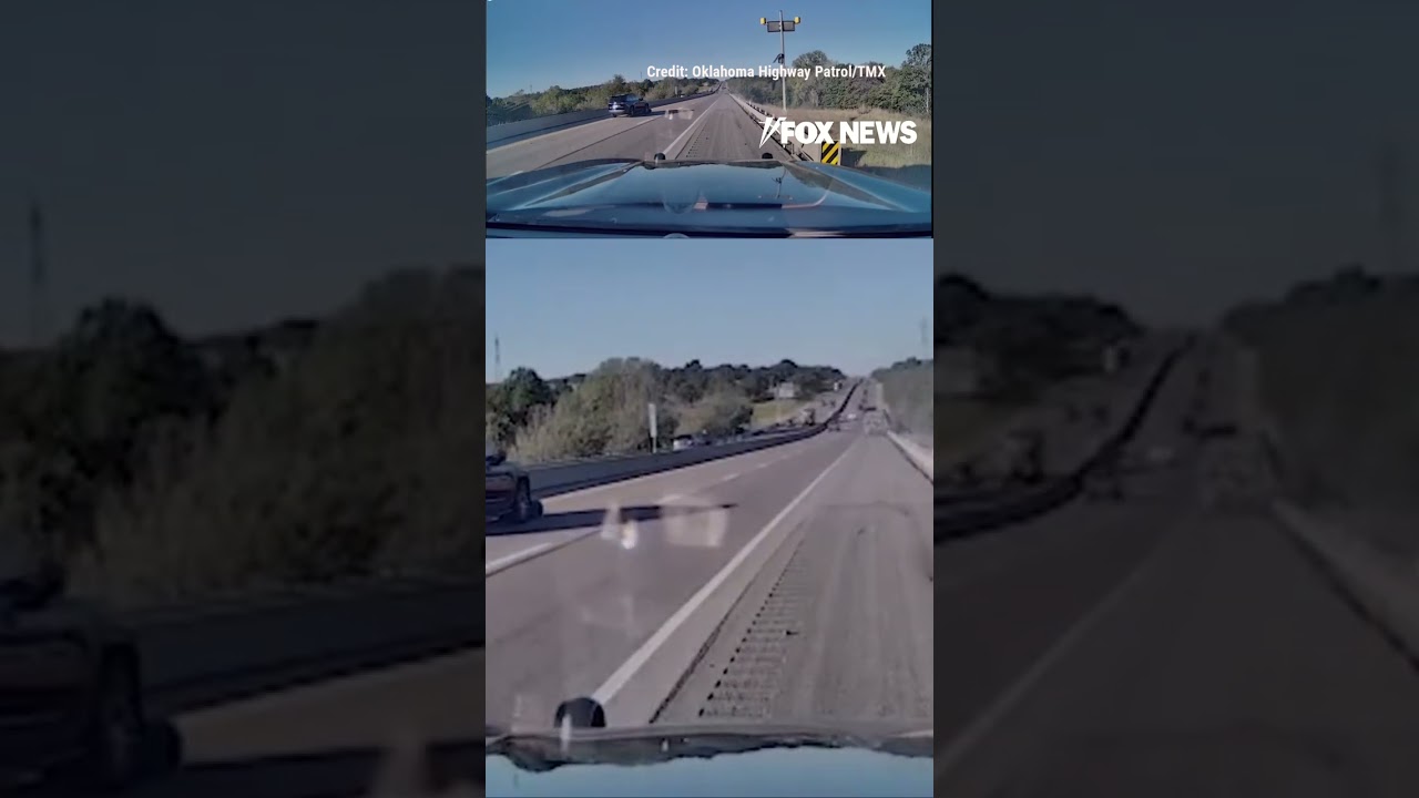 Hero jumps into action after semi loses tire on turnpike 