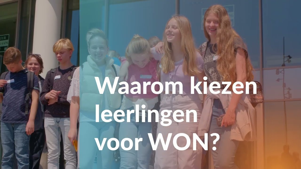 Waarom kiezen leerlingen voor WON? (zonder ondertiteling)