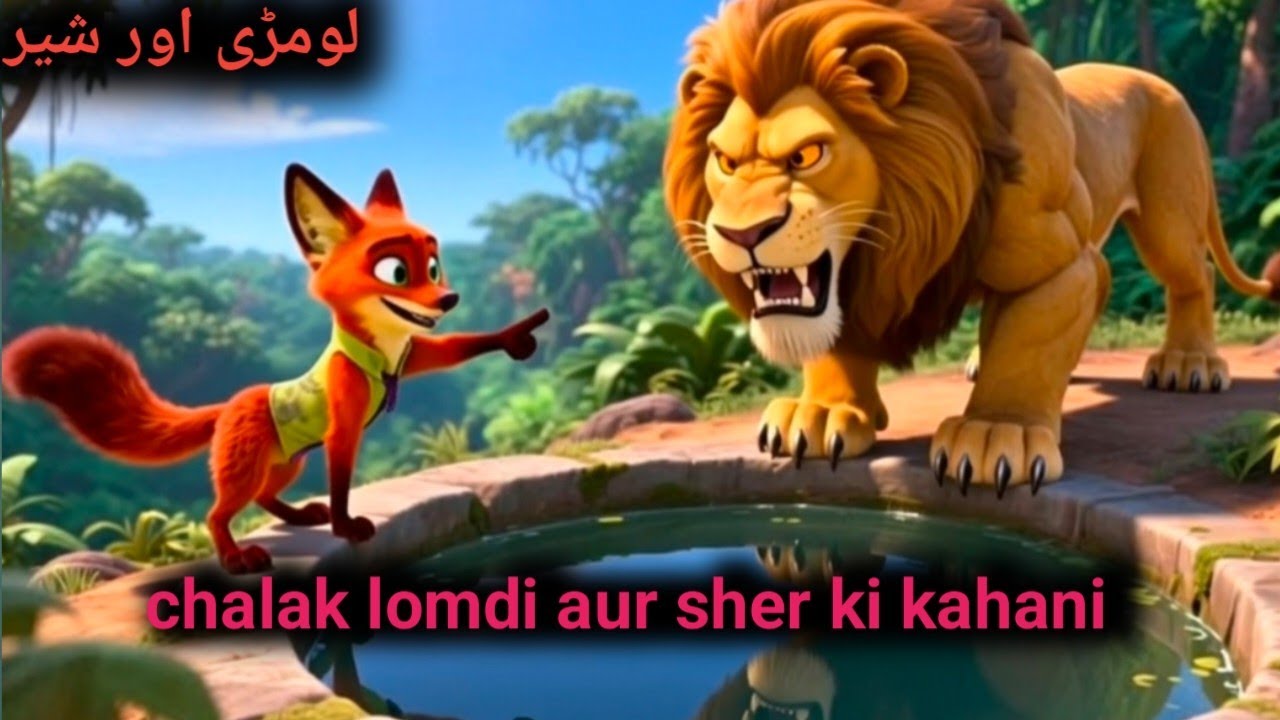 چالاک لومڑی اور طاقتور شیر|When Cleverness Defeated Strength