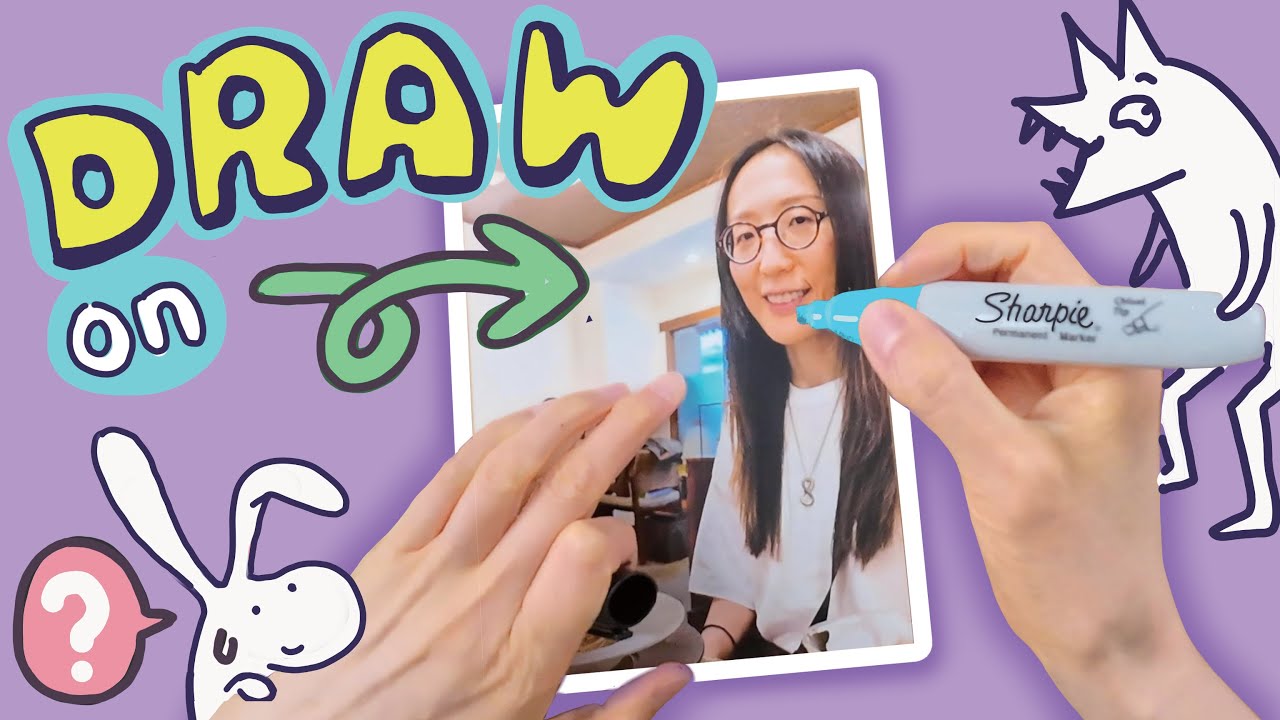 Doodle on photo challenge | Can I make them more interesting?
