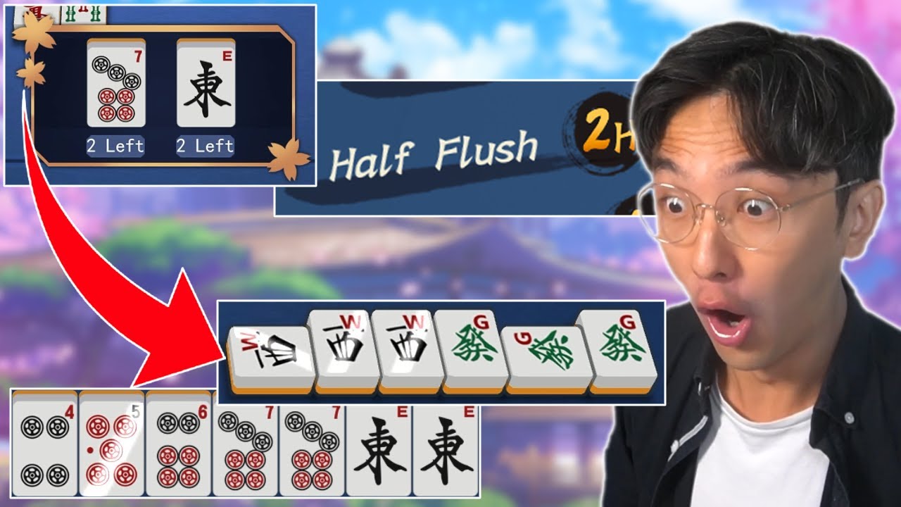 The Most Disgusting Half Flush Of All Time Gets Us Out Of Our Slump!? [Mahjong Soul]