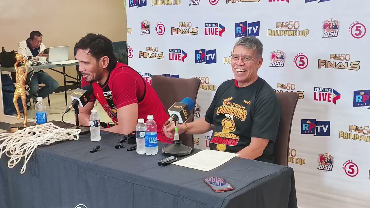 Full Leo Austria and June Mar Fajardo Press Conference