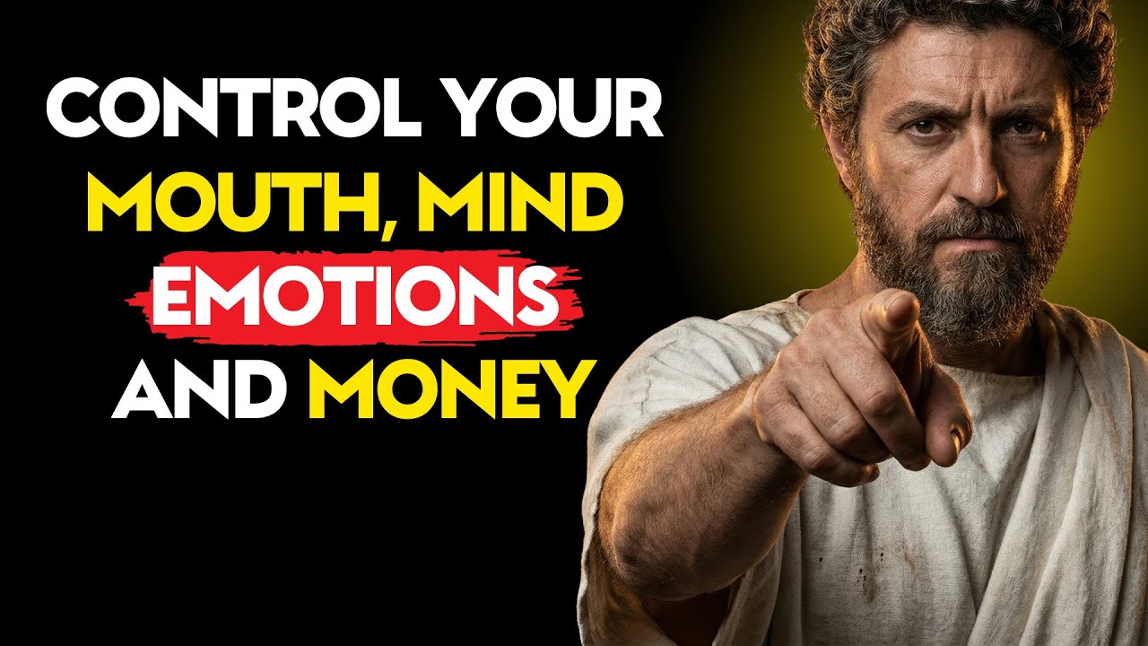Control Your MOUTH, MIND, EMOTIONS and MONEY | Stoic Philosophy