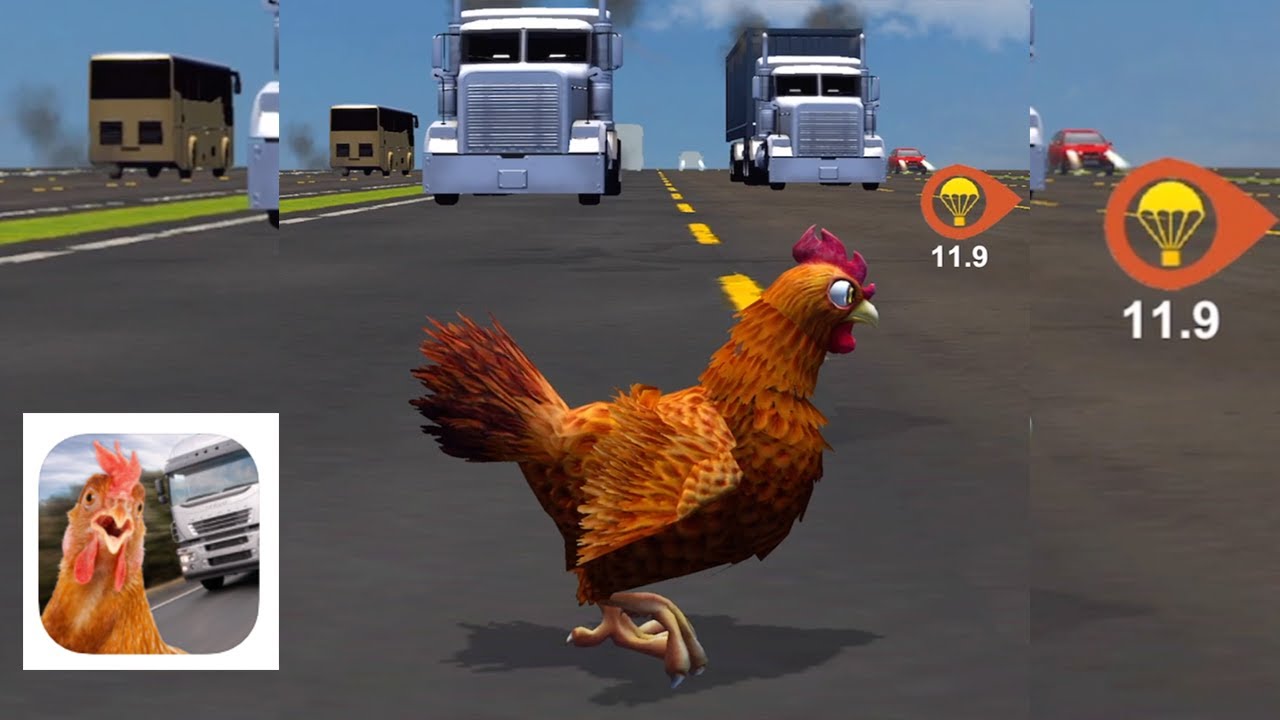 Chicken Royale: Challenge Run! 🏅Gameplay (iOS) Made with Unity