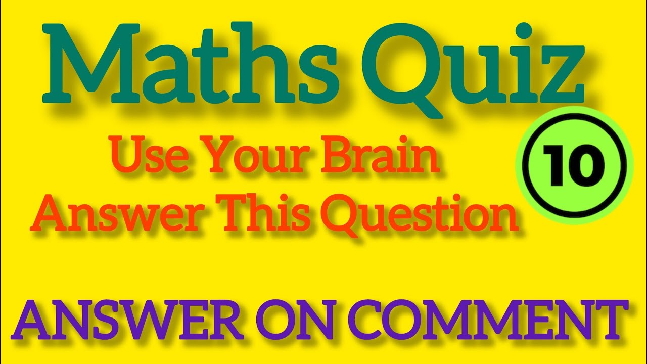 Quiz Challenge / brain teaser / L06/03/2026