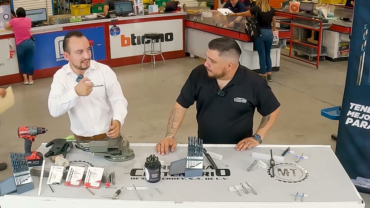 Brocas para metal de diferentes durezas - Cleveland