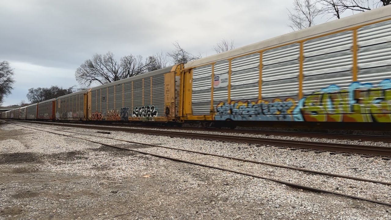 CSX Automodal Train In Brentwood TN￼