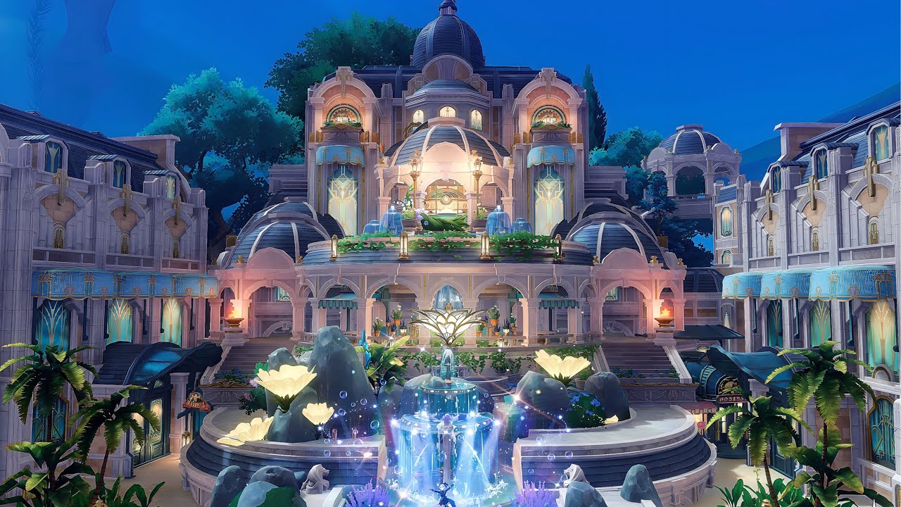 ✩.*˚塵歌壺最新作✩.*˚「✨palace✨🏰」模本公開 #塵歌壺 #原神   #GenshinImpact  #sereniteapot #フリーナ #furina