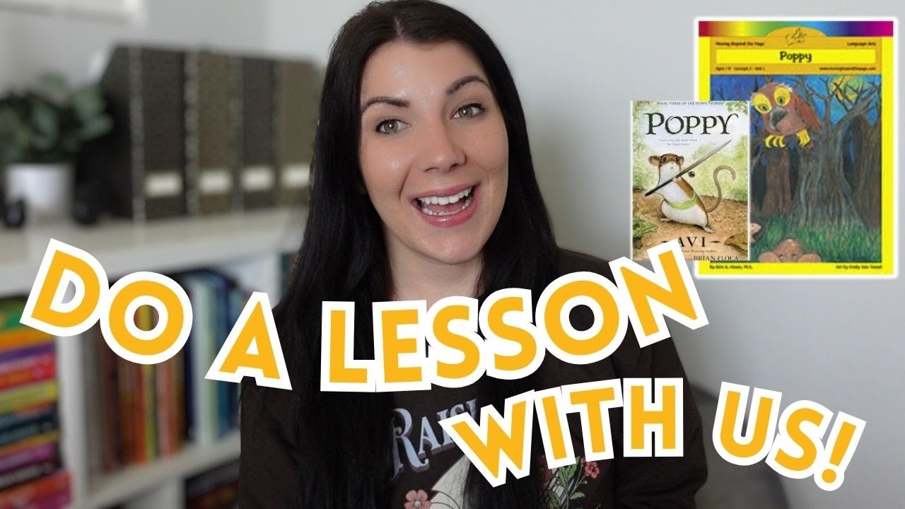 Do a Lesson With Us - Poppy Ages 7-9 Moving Beyond The Page Homeschool Language Arts Curriculum