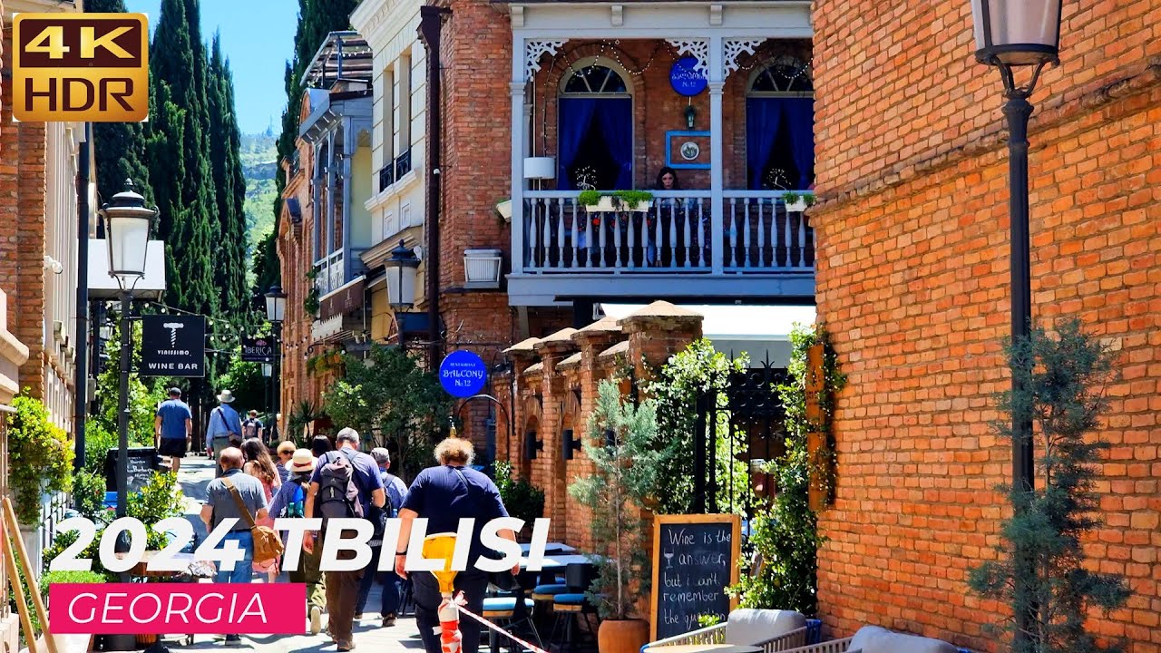 【4K】Tbilisi City Walking Tour 2024