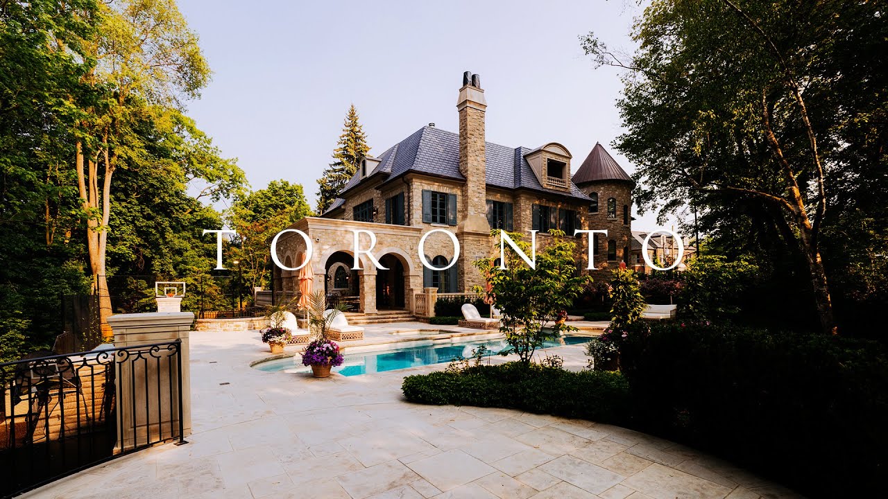 Inside Toronto’s Most Elegant $26,000,000 MILLION dollar French-Inspired Château