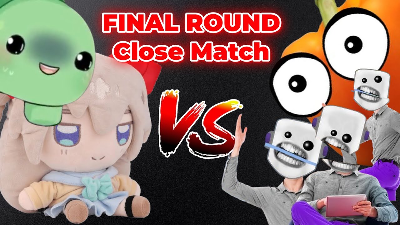 They were Neck and Neck for the final round - DougDoug VS Vedal - Both POVs