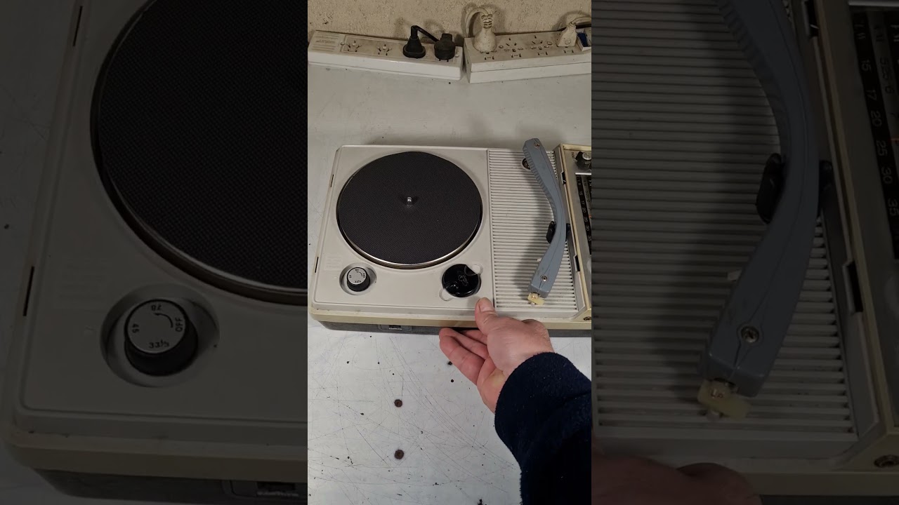 Restauraci&oacute;n tocadiscos AIWA P-172 Jap&oacute;n 1966 #retro #vintage #vinyl
