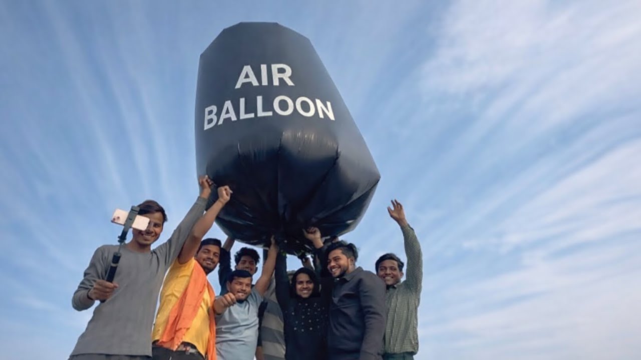 Homemade Air Balloon 🔥 | घर पर बनाया उड़ने वाला एयर बलून | Viral Experiment