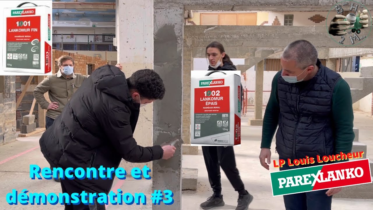 Réparer un mur béton avec un ragréage