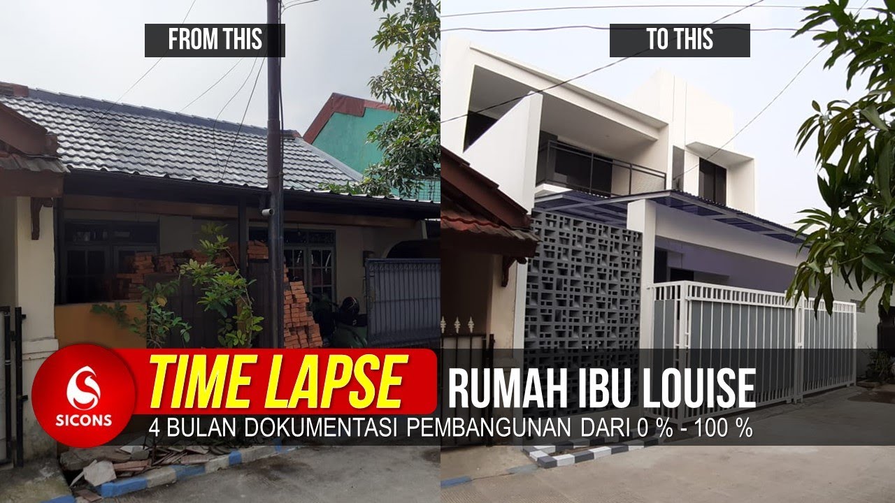 Pembangunan Rumah 2 Lantai Milik Ibu Luis Bekasi Full Dokumentasi - Time Lapse Sibambo Construction
