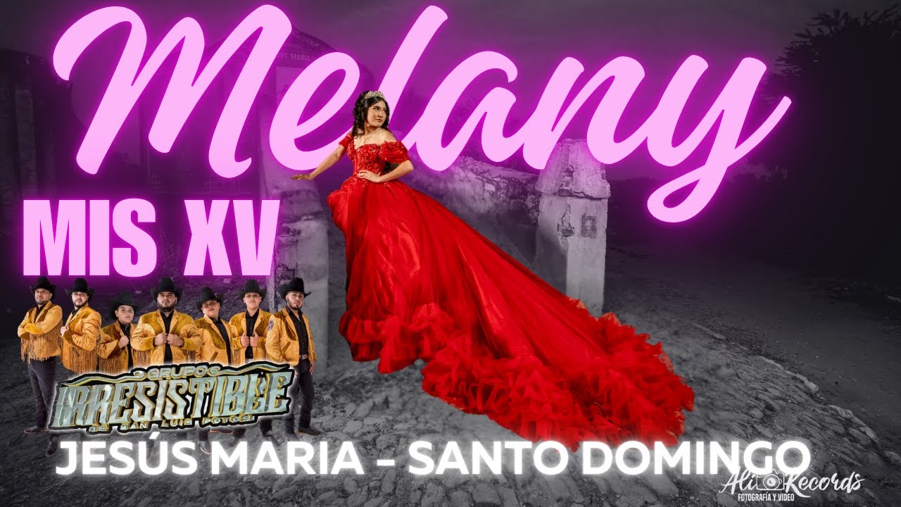 03 XV MELANY CON EL GRUPO IRRESISTIBLE EN JESUS MARIA SANTO DOMINGO